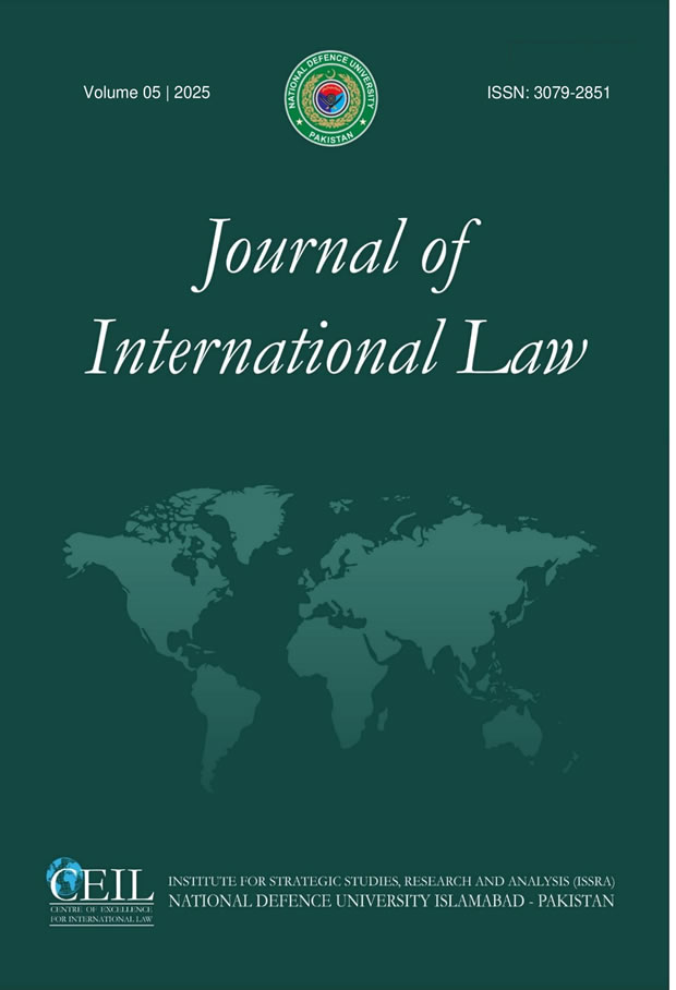 Journal of International Law cover
