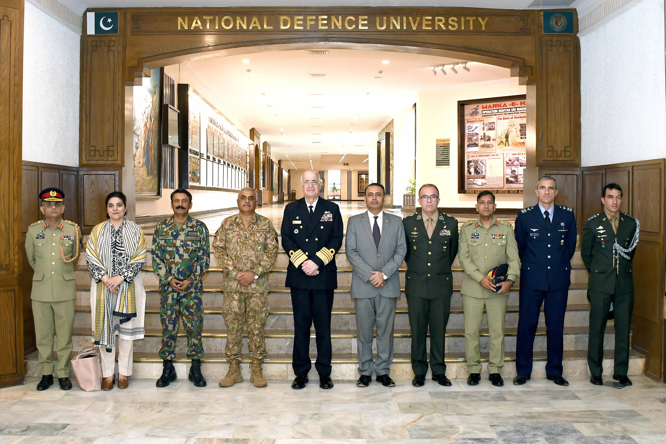 Brazilian Joint Chief of Staff of Armed Forces Delegation to NDU